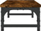 vidaXL - Monitorstandaard - 85x23x15,5 - cm - bewerkt - hout - gerookt - eikenkleur