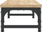 vidaXL - Monitorstandaard - 85x23x15,5 - cm - bewerkt - hout - sonoma - eikenkleurig