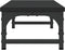 vidaXL - Monitorstandaard - 85x23x15,5 - cm - bewerkt - hout - zwart