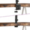 vidaXL - Monitorstandaard - drieubbel - VESA - 75/100 - mm - staal - zwart
