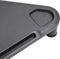 vidaXL - Monitorstandaard - hoek - 49x28x10,5 - cm - zwart