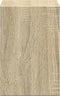 vidaXL - Monitorstandaard - met - bureau-organizer - bewerkt - hout - sonoma - eiken