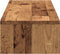 vidaXL - Monitorstandaard - met - lades - 100x27x15 - cm - hout - oud - houtkleurig