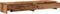 vidaXL - Monitorstandaard - met - lades - 100x27x15 - cm - hout - oud - houtkleurig