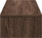 vidaXL - Monitorstandaard - met - lades - 100x27x15 - cm - hout - bruin - eikenkleur