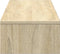 vidaXL - Monitorstandaard - met - lades - 100x27x15 - cm - hout - sonoma - eikenkleur