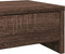 vidaXL - Monitorstandaard - met - lades - 100x27x15 - cm - hout - bruin - eikenkleur