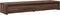 vidaXL - Monitorstandaard - met - lades - 100x27x15 - cm - hout - bruin - eikenkleur