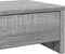 vidaXL - Monitorstandaard - met - lades - 100x27x15 - cm - hout - grijs - sonoma - eiken