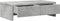 vidaXL - Monitorstandaard - met - lades - 50x27x15 - cm - bewerkt - hout - betongrijs