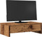 vidaXL - Monitorstandaard - met - lades - 50x27x15 - cm - bewerkt - hout - oud - hout