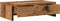 vidaXL - Monitorstandaard - met - lades - 50x27x15 - cm - bewerkt - hout - oud - hout