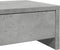 vidaXL - Monitorstandaard - met - lades - 50x27x15 - cm - bewerkt - hout - betongrijs