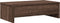 vidaXL - Monitorstandaard - met - lades - 50x27x15 - cm - hout - bruin - eikenkleurig