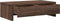 vidaXL - Monitorstandaard - met - lades - 50x27x15 - cm - hout - bruin - eikenkleurig