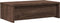 vidaXL - Monitorstandaard - met - lades - 50x27x15 - cm - hout - bruin - eikenkleurig