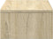 vidaXL - Monitorstandaard - met - lades - 50x27x15 - cm - hout - sonoma - eikenkleur
