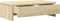 vidaXL - Monitorstandaard - met - lades - 50x27x15 - cm - hout - sonoma - eikenkleur