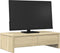 vidaXL - Monitorstandaard - met - lades - 50x27x15 - cm - hout - sonoma - eikenkleur