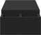 vidaXL - Monitorstandaard - met - opbergruimte - 100x27x15 - cm - hout - zwart