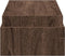 vidaXL - Monitorstandaard - met - opbergruimte - 100x27x15 - cm - hout - bruin - eiken
