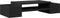 vidaXL - Monitorstandaard - met - opbergruimte - 70x27x15 - cm - hout - zwart