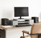 vidaXL - Monitorstandaard - met - opbergruimte - 70x27x15 - cm - hout - betongrijs