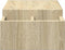 vidaXL - Monitorstandaard - met - opbergruimte - 70x27x15 - cm - hout - sonoma - eiken