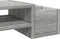 vidaXL - Monitorstandaard - met - opbergruimte - 70x27x15 - cm - hout - grijs - sonoma