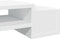 vidaXL - Monitorstandaard - met - opbergruimte - 70x27x15 - cm - bewerkt - hout - wit