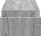 vidaXL - Monitorstandaard - opbergruimte - 100x27x15 - cm - hout - grijs - sonoma