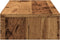 vidaXL - Monitorstandaard - verstelbaar - 60x24x10,5 - cm - hout - oud - houtkleurig