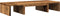 vidaXL - Monitorstandaard - verstelbaar - 60x24x10,5 - cm - hout - oud - houtkleurig