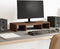 vidaXL - Monitorstandaard - verstelbaar - 60x24x10,5 - cm - hout - bruin - eiken