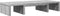 vidaXL - Monitorstandaard - verstelbaar - 60x24x10,5 - cm - hout - grijs - sonoma