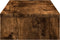vidaXL - Monitorstandaard - verstelbaar - 60x24x10,5 - cm - hout - gerookt - eiken
