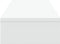 vidaXL - Monitorstandaard - verstelbaar - 80x24x10,5 - cm - bewerkt - hout - wit