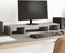 vidaXL - Monitorstandaard - verstelbaar - 80x24x10,5 - cm - hout - grijs - sonoma
