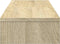 vidaXL - Monitorstandaard - verstelbaar - 80x24x10,5 - cm - hout - sonoma - eiken