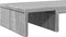 vidaXL - Monitorstandaard - verstelbaar - 80x24x10,5 - cm - hout - grijs - sonoma