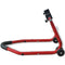 vidaXL - Motorfiets - achterwiel - paddock - standaard - rood