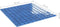 vidaXL Mozaïektegels 11 st zelfklevend 30x30 cm glas blauw