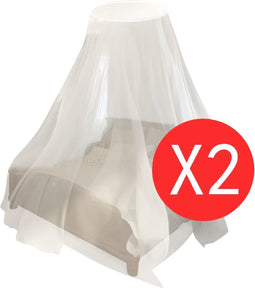 vidaXL-Muggennetten-2-st-rond-56x325x230-cm