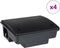vidaXL - Muizenvallen - 4 - st - 23x19x9,5 - cm - zwart