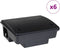 vidaXL - Muizenvallen - 6 - st - 23x19x9,5 - cm - zwart