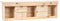 vidaXL - Mussenhuis - met - 5 - kamers - 68x15x21 - cm - vurenhout