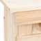 vidaXL - Mussenhuis - met - 5 - kamers - 68x15x21 - cm - vurenhout