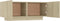 vidaXL - Nachtkastje - 100x35x40 - cm - bewerkt - hout - sonoma - eikenkleurig