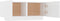 vidaXL - Nachtkastje - 100x35x40 - cm - bewerkt - hout - wit