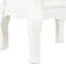 vidaXL - Nachtkastje - 2 - st - 35x30x49 - cm - MDF - wit